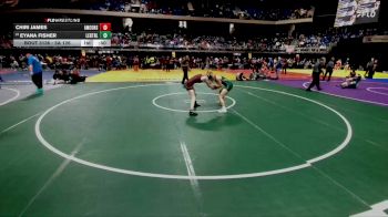 5A 126 lbs Cons. Round 1 - Eyana Fisher, Frisco Lebanon Trail vs Chiri James, College Station A&M Consolidated