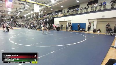 113 lbs Cons. Round 5 - Owen Clafflin, Northwestern vs Carter Roach, Hayward