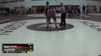 133 lbs Champ. Round 1 - Shaemon Erb, Nebraska Wesleyan vs Kieler Carlson, Augsburg