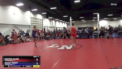 130 lbs Round 1 (8 Team) - Easton Eilers, Washington vs Rocky Penny, Connecticut