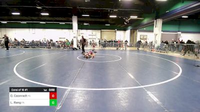 75 lbs Consi Of 16 #1 - Owen Coonradt, PA vs Logan Rang, PA