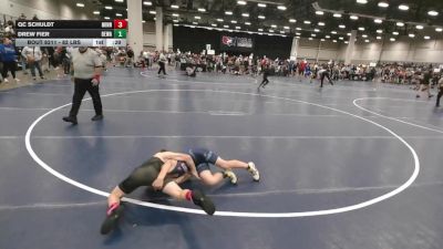 82 lbs Cons. Rd Of 16 - Qc Schuldt, Minnesota vs Drew Fier, Berge Elite Wrestling Academy