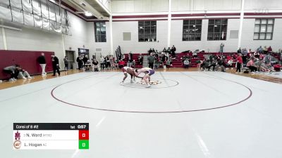 150 lbs Consi Of 8 #2 - Ngus Ward, Metrolina Christian vs Luke Hogan, Athens Christian