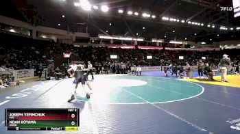 144 lbs Champ. Round 2 - Noah Koyama, Union vs Joseph Yefimchuk, Fife