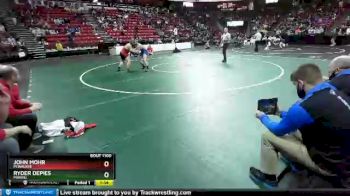 D1-220 lbs Champ. Round 1 - John Mohr, Pewaukee vs Ryder Depies, Merrill