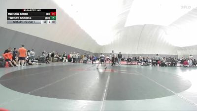 133 lbs Champ. Round 1 - Michael Smith, Thomas More vs Brody Gobbell, Unattached Chattanooga