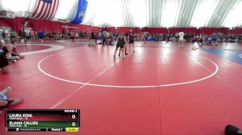 145 lbs Round 2 (6 Team) - Laura Kohl, Team Gold vs Eliana Callies, Team Pink