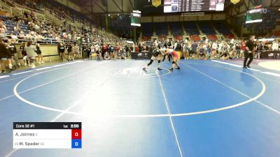 105 lbs Cons 32 #1 - Andrea Jaimes, IL vs Molly Spader, KS