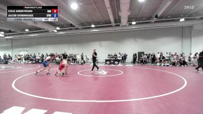 57 lbs Cons. Round 4 - Cole Armstrong, Buzzsaw Wrestling Club vs Jacob Dominguez, Elite Force Wrestling Club