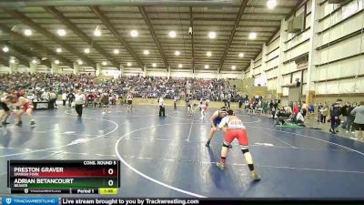 175 lbs Cons. Round 5 - Adrian Betancourt, Beaver vs Preston Graver, Spanish Fork