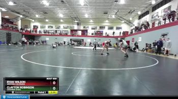 157 lbs Cons. Round 4 - Ryan Wilson, Western Colorado vs Clayton Robinson, Chadron State