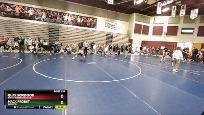 50 lbs Semifinal - Mack Probst, Wasatch vs Quay Sorenson, Manti Wrestling Club