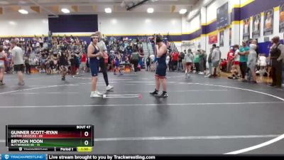 115/122 Round 3 - Gunner Scott-Ryan, Gaston Grizzlies vs Bryson Moon, Blythewood HS