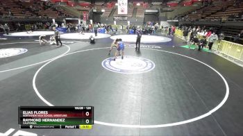 126 lbs Cons. Round 5 - Raymond Hernandez, California vs Elias Flores, Northview High School Wrestling