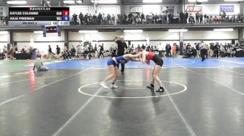 107Blue lbs Rr Rnd 2 - Kaylee Colombe, Glens Falls vs Julia Freeman, Valley Central