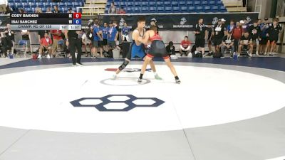 113 lbs Champ. Rd Of 128 - Cody Bakhsh, Delaware vs Isai Sanchez, Wisconsin