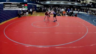 285 lbs Champ. Round 1 - Bennett Sonneborn, Nyu vs Andrew Franklin, Muhlenberg