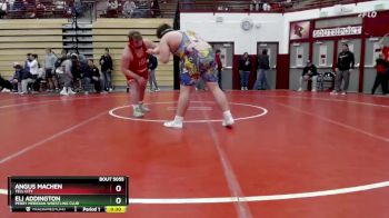 285 lbs Cons. Round 6 - Eli Addington, Perry Meridian Wrestling Club vs Angus Machen, Tell City