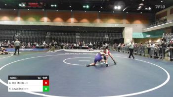 150 lbs Round Of 64 - Attilio Del Monte, Liberty vs Kadrick Lewallen, Spanish Springs