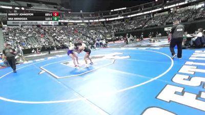 G125-4A Quarterfinal - Mia Mendoza, La Junta Girls vs Breezy Johnston, Holy Family Girls