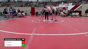 142-151 lbs Championship Bracket - Sam Carrico, Franklin Community vs Lilly Bridges, Franklin Community