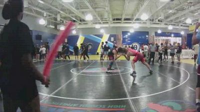 190 lbs Quarterfinal - West Lucas, NorthSide Wrestling Club vs Daniel Merida, Southridge High School