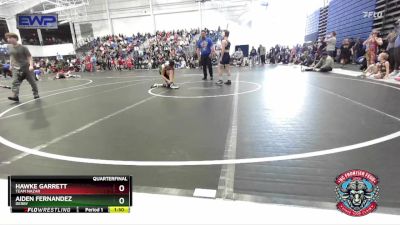 105 lbs Quarterfinal - Hawke Garrett, Team Nazar vs Aiden Fernandez, Derby