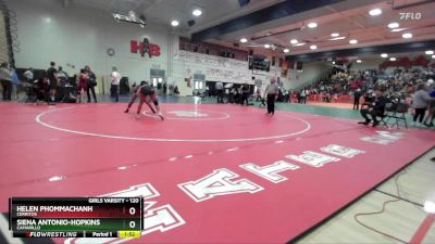 120 lbs Champ. Round 1 - Helen Phommachanh, Cerritos vs Siena Antonio-Hopkins, Camarillo