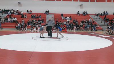 95 lbs Finals (2 Team) - Jimena Us Sic, Dodge City Middle School JV vs Cecilia Gonzalez, Dodge City Comanche MS JV