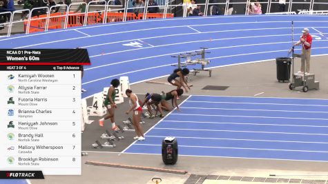 Women's 60m, Prelims 3