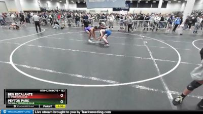 132 lbs Cons. Round 2 - Peyton Park, The Hall Wrestling Club vs Ben Escalante, ISI Wrestling Club