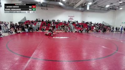 115 lbs Champ. Round 2 - Jaydin Cuevas, Prairie View vs Izabel Hernandez, Brighton