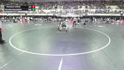 126 lbs Pearson Owens, Coleman vs Paladin Mallinson, Port Washington