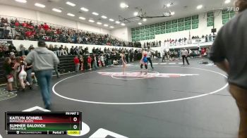 130 lbs Cons. Semi - Summer Galovich, Thermopolis vs Kaitlyn Schnell, Burns/Pine Bluffs