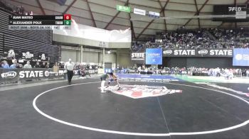 Boys 3A 106 lbs Cons. Semi - Juan Mateo, Gig Harbor vs Alexander Polk, Timberline