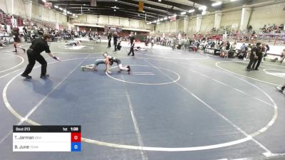 85 kg Rr Rnd 2 - Titan Jarman, Devils Wrestling vs Braedyn June, Team Grand Valley Elite