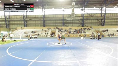 197A lbs Rr Rnd 2 - Shane McConville, Sdsu vs Devin Wasley, Ndsu