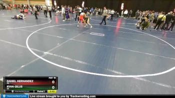 126 lbs Cons. Round 3 - Ryan Gillis, WI vs Daniel Hernandez, OK