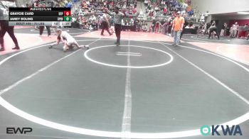 70 lbs Rr Rnd 1 - Graycie Card, Tulsa Blue T Panthers vs Janey Boling, Sperry Wrestling Club