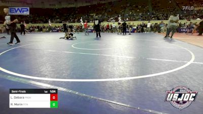 65 lbs Semifinal - Lilo Gebara, Frontenac Youth Wrestling Club vs Riley Morin, Fitness Fight Factory Wrestling Club