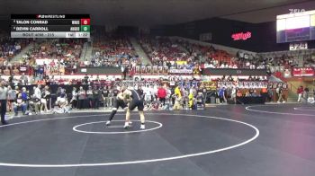 215 lbs Champ. Round 1 - Devin Carroll, Augusta vs Talon Conrad, Wamego Hs