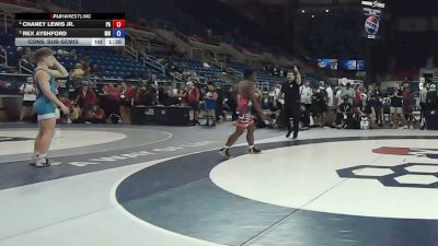 165 lbs Cons. Sub-semis - Chaney Lewis Jr., Pennsylvania vs Rex Ayshford, Minnesota