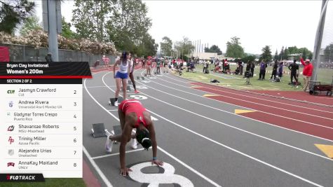 Women's 200m, Finals 2
