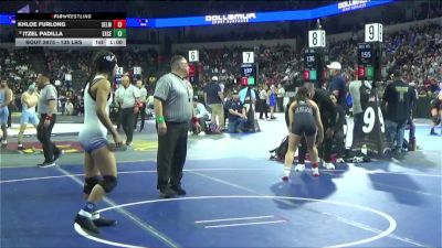135 lbs Consi Of 16 #2 - Khloe Furlong, Selma (CS) vs Itzel Padilla, Excelsior Charter (SS)