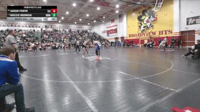 190 lbs Champ. Round 2 - Rocco Redmon, Dundee vs Jason Forte, Elder