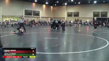 65 lbs Finals (2 Team) - Apollo Rock, Missouri Gold vs Josiah White, AYWO
