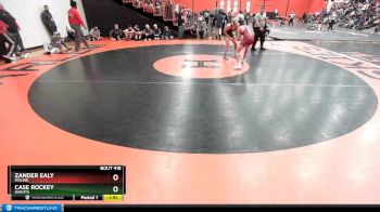 160 lbs Cons. Round 2 - Case Rockey, DAKOTA vs Zander Ealy, MOLINE