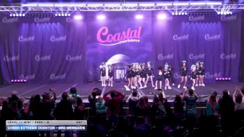 Cheer Extreme Odenton - Mini Mermaids [2026 L1.1 Mini - PREP - B Day 1] 2026 Coastal at the Capitol Super Nationals