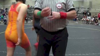 140 lbs Round 3 (6 Team) - Lyla Hensen, Ares Black vs Erian McCray, American Gladiators-Venom