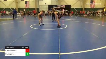 170 lbs Consolation - Ayden Nickelson, Hill City vs Nathan Jaeger, SC Spider Claws